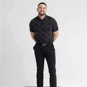 Chemises polo en coton Pima à manches courtes pour homme, t-shirts polo pour homme - Product Image 5