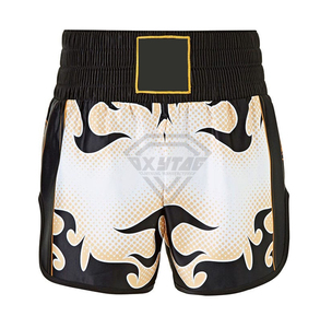 Pantalones Cortos de Muay Thai de Buena Calidad, Color Personalizado, para Entrenamiento, Fitness, Lucha, MMA, Kickboxing - Product Image 1
