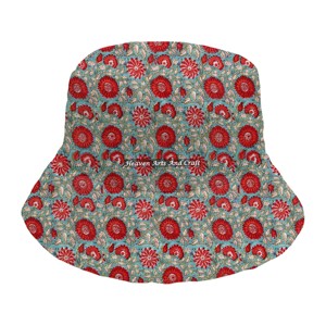 Vente d'usine – Nouveaux chapeaux bob matelassés personnalisés à imprimé intégral, avec logo sur mesure, pour hommes et femmes, haute qualité - Product Image 2
