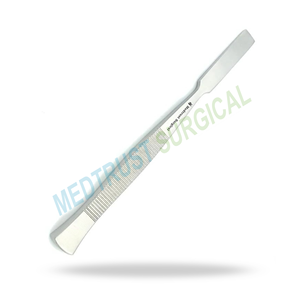 Osteótomo Recto de Acero Inoxidable de 5.25 Pulgadas (13.5 cm) de Largo y 8 mm de Ancho de Hoja para Cirugía Ortopédica y Rinoplastia - Product Image 3