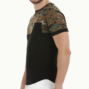 เสื้อยืดคอตตอนเจอร์ซีย์ 100% แบบไหล่ตก ผลิตตามสั่ง ราคาโรงงาน ขายส่ง แขนสั้น แบบเรียบ ไม่มีลาย  ออกแบบลายที่แขนเสื้อได้ - Product Image 3