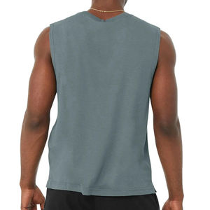 Nouveaux débardeurs de sport pour hommes, haute qualité, sans manches, pour entraînement musculaire, personnalisables, broderie machine, respirants et légers - Product Image 3