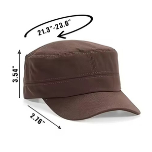 Gorra de Cadete de Algodón Premium, Fabricación Profesional, Estilo Urbano, Cómoda y Ajustable, Venta al Por Mayor - Product Image 6