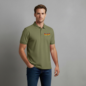 Tela de Punto Transpirable de Poliéster/Algodón para Camisas, 220 g/m², con Logotipo Bordado Personalizado, de Secado Rápido - Product Image 4