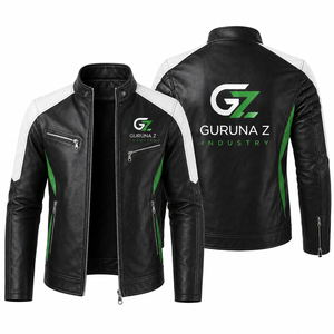 Guruna Z Men's Motorcycle Riding Suit Full Sleeve Windproof Protective Color Blocked <b>Racing</b> <b>Jacket</b> Pants Set Two-Piece - Product Image 1