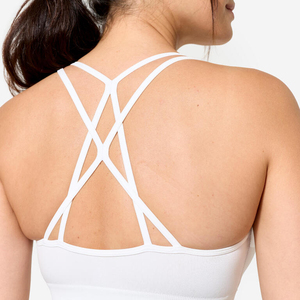 Sujetador Deportivo Premium para Mujer, Sin Costuras, de Alta Sujeción, para Entrenamiento, Running, Fitness, Gimnasio, Secado Rápido, Transpirable y Elástico - Product Image 6