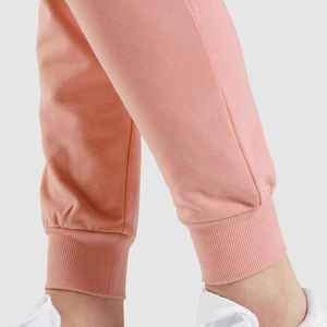 Women's High Waist <b>Jogger</b> Sweatpants Soft Cotton Blend Casual Lounge Pants with Elastic Waist Wholesale Manufacturer - Product Image 3