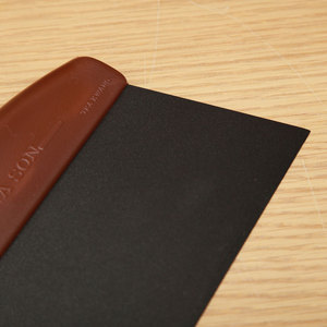 Grattoir à pâte trapézoïdal en acier inoxydable premium avec revêtement, lame de 16 cm, manche en plastique, accessoires de cuisine, lavage à la main - Product Image 5