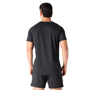 Camiseta Deportiva de Manga Corta para Hombre, Corte Ajustado, para Gimnasio, Entrenamiento, Rendimiento, Elástica, para Fitness, Suministro al por Mayor OEM - Product Image 2