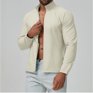Conjunto Deportivo para Hombre al por Mayor, de Secado Rápido, Ajuste Ceñido, Chaqueta y Pantalones Deportivos Cómodos, MOQ Bajo, Atuendo Casual de Primavera - Product Image 6
