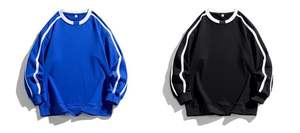 Sudadera Unisex Blanca Lisa de Otoño, Mezcla de Algodón, Corte Regular Informal, Cuello Redondo, para Hombre y Mujer - Product Image 6