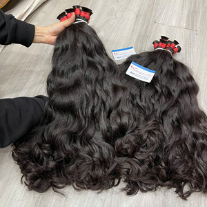 Vente Flash Couleur Cheveux en Vrac Cheveux Bruts Vietnamiens Soyeux et Lisse Couleur Personnalisée Prêt à Expédier Vente en Gros - Product Image 3