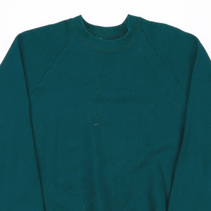 Sweat-shirts personnalisés en gros à col rond en molleton bouclette, sweat-shirt uni à manches longues décontracté pour hommes - Product Image 1