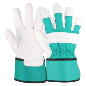 Guantes de Seguridad de Cuero Vacuno de Alta Calidad, Suaves y Cómodos, Protección Industrial para las Manos, Guantes de Trabajo para la Construcción - Product Image 2