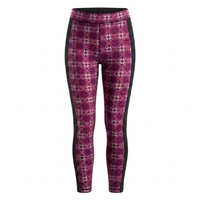 Leggings Deportivos de Poliéster para Mujer, Cintura Alta, Ajustados, con Bordado, Secado Rápido, Transpirables, Tallas Grandes