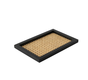 Bandejas Rectangulares de Ratán a Precio Económico, Bandejas de Ratán Tejidas a Mano para Servir Frutas, Pan, Té, Café, Almacenamiento y Servicio, en Oferta - Product Image 6