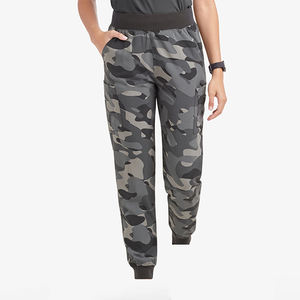 Pantalones de Enfermería para Mujer, Nuevo Modelo, Corte Ajustado, Transpirables, Cómodos, Tela Oxford, Diseño Sublimado, Camuflaje - Product Image 1