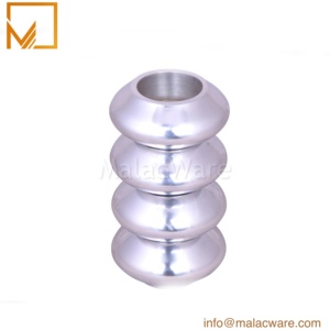 เชิงเทียนโลหะสีทองดีไซน์คลาสสิกสำหรับตกแต่งบ้านงานแต่งงานทำด้วยมือ - Product Image 4