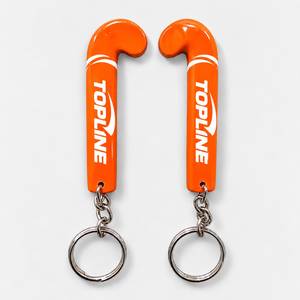 Porte-clés bâton de hockey sur gazon en gros, vente directe usine, nouveau mini porte-clés bâton de hockey / cadeau promotionnel mini porte-clés hockey - Product Image 3