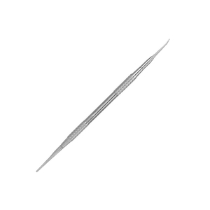 Pousse-cuticules professionnels en acier inoxydable, plats et angulaires, double extrémité, multi-usages, légers, avec manche solide. - Product Image 3