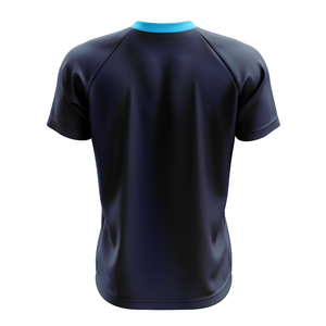 T-shirt en jersey à col en V pour homme avec logo imprimé personnalisé, écologique, respirant, séchage rapide, coton biologique, entraînement musculaire, sport - Product Image 2
