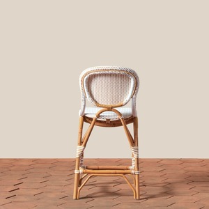 High Quality Handwoven Rattan <b>Armchair</b> Natural Wicker <b>Dining</b> Chair for Cafe Restaurant Hotel Resort - Product Image 5