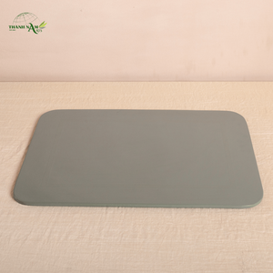 Natural Bamboo Coaster <b>Tray</b> – Eco Friendly Bamboo <b>Drink</b> Coaster for Table & Home Decor - Product Image 4