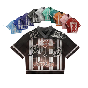 Camisetas Unisex Extra Grandes de Estilo Vintage, 100% Algodón, Transpirables, 300g, Ropa Hip Hop, Diseño de Logotipo Bordado Personalizado para Hombre - Product Image 1