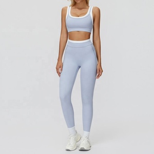 Power Walk Sport Set Gym Life Dance Studio <b>Pilates</b> Club Loose Weight Training Exercise <b>Yoga</b> Sets 2-Piece Spandex/Nylon - Product Image 1