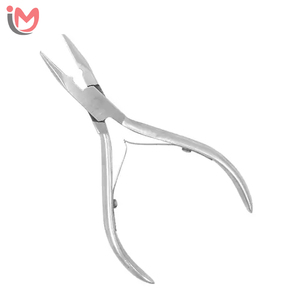 Best Selling Professional Stainless Steel Hair Extension <b>Tools</b> High Quality Reusable Micro Ring Type <b>Silicone</b> Pliers OEM - Product Image 5