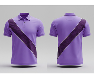 High Performance Sports Sublimation Polo Shirt with Logo Print Durable Stitching for Men Women Youth Quick-Dry Dry-Fit Active Po - Product Image 6