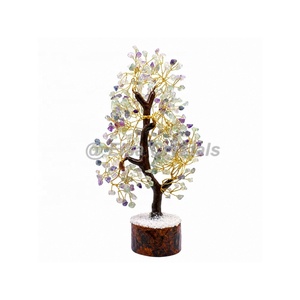 Arbre en cristal de pyrite Feng Shui, arbre en cristal naturel, arbre de vie en cristal de guérison, décoration artisanale, directement de l'usine, international - Product Image 3