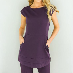 Uniforme de Trabajo para Salón de Belleza, Peluquería, Spa, Uniforme para Masajistas, Uniformes Médicos, Uniformes de Punto para Clínica Dental para Mujeres - Product Image 1