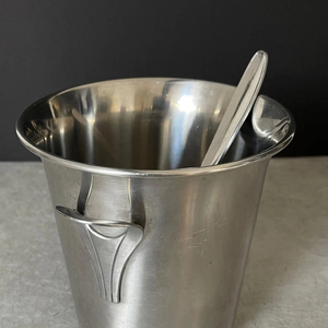 Deluxe Quality Round Shape Stainless Steel Ice <b>Serving</b> Buckets Classic Stylish with Designer Handles for Restaurant Usage Supply - Product Image 4