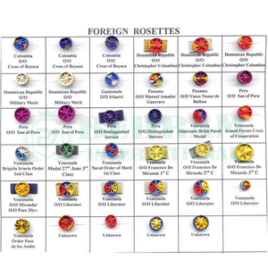 Cinta de grogrén de poliéster con puntos de una sola cara para medallas, rosetas de seguridad ecológicas para uniformes, suministro directo de fábrica - Product Image 4