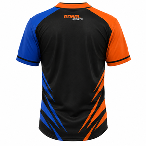 Maillot de baseball en promotion – 100 % polyester respirant, tenue sportive d'équipe, impression personnalisée, disponible dans toutes les couleurs - Product Image 2