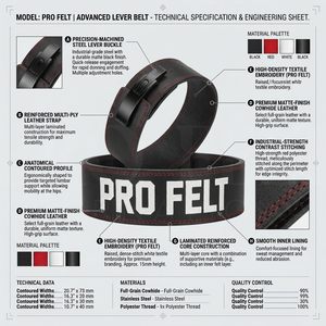 Fitness Apparel Custom Embroidery Logo Genuine Leather Lever Weightlifting <b>Belt</b> Powerlifting Gym Training High Performance <b>Belt</b> - Product Image 2