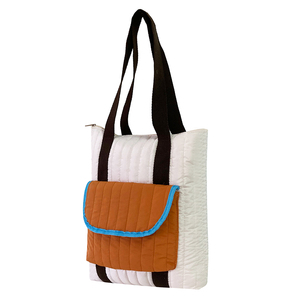Custom Logo Shopper Bag Manufacturer Reusable Waterproof Shopping Bags for France Supermarket Intermarch&eacute; - Product Image 4