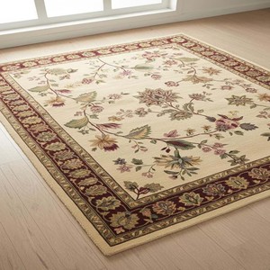 Tapis floral traditionnel, tapis tufté à la main, tapis d'inspiration persane, tapis classique vintage pour salon, chambre à coucher, tapis décoratif pour le sol - Product Image 2