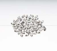OM GEMS Modèle 01 3.0 x 1.5 MM Diamant naturel fantaisie foncé taillé marquise, percé au laser, pour bague de mariage, pendentif et paire de boucles d'oreilles
