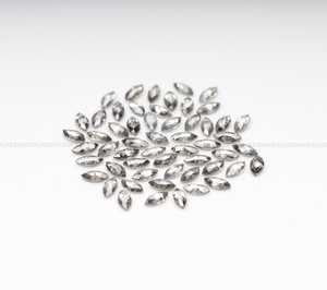 3.0 X 1.5 มม. |   แหวนแต่งงานเพชรแท้ทรงมาร์คีส์เจียระไนด้วยเลเซอร์สีเข้มแฟนซี พร้อมจี้และต่างหูคู่ - Product Image 6