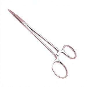 Instrument médical professionnel en acier inoxydable, aiguille droite, pointes courbées, acier inoxydable médical, chirurgical dentaire - Product Image 4