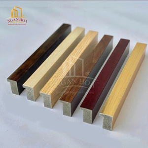 Moldura de Poliestireno PS de Estilo Contemporáneo para Marcos de Fotos, con Acabado de Madera, Minimalista, Borde Ancho, Fabricante OEM de Marcos de Fotos Personalizados - Product Image 1
