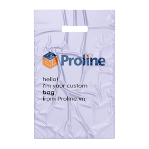 Venta al por mayor personalizado HDPE troquelado mango huecograbado logotipo impreso buen precio promocional PE plástico bolsas de la compra embalaje supermercado - Product Image 5