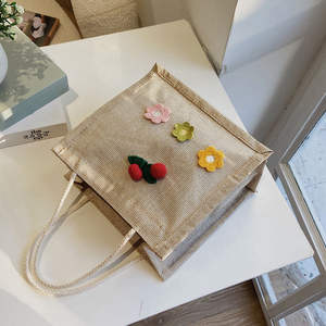 Bolsa de Yute Orgánica para Alimentos con Compartimento Aislado - Product Image 1