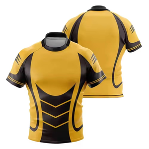 Camisetas de Rugby y Fútbol Antibacterianas y Transpirables con Colores y Diseños Personalizados, Equipación de Entrenamiento - Product Image 1