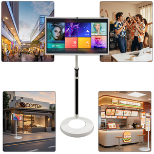 32-inch xách tay thông minh <span class=keywords><strong>Android</strong></span> TV dọc xoay tất cả-trong-một LCD hiển thị cảm ứng màn hình Màn hình cho nhà bếp và phòng ngủ sử dụng - Product Image 3