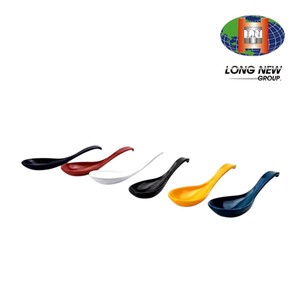 LONGNEW OEM/ODM PET Plastic Rice Soup Spoon | Traditional Asian Spoon | Custom Colors & Sizes Available | Taiwan Origin - Product Image 2