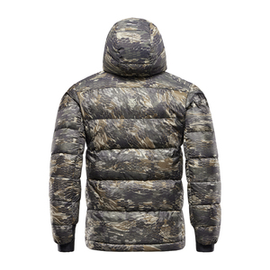 Veste matelassée imperméable respirante pour homme, manches longues, coupe-vent, pour la chasse en hiver, vêtements d'extérieur à capuche - Product Image 2