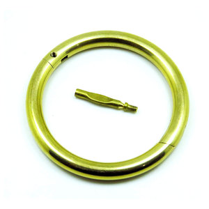 Anillo Nasal de Latón de Alta Calidad para Ganado, Instrumento Veterinario Duradero, Anillo Nasal de Acero Resistente para Vacas y Ganado - Product Image 3